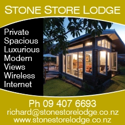 Stone Store Lodge advert